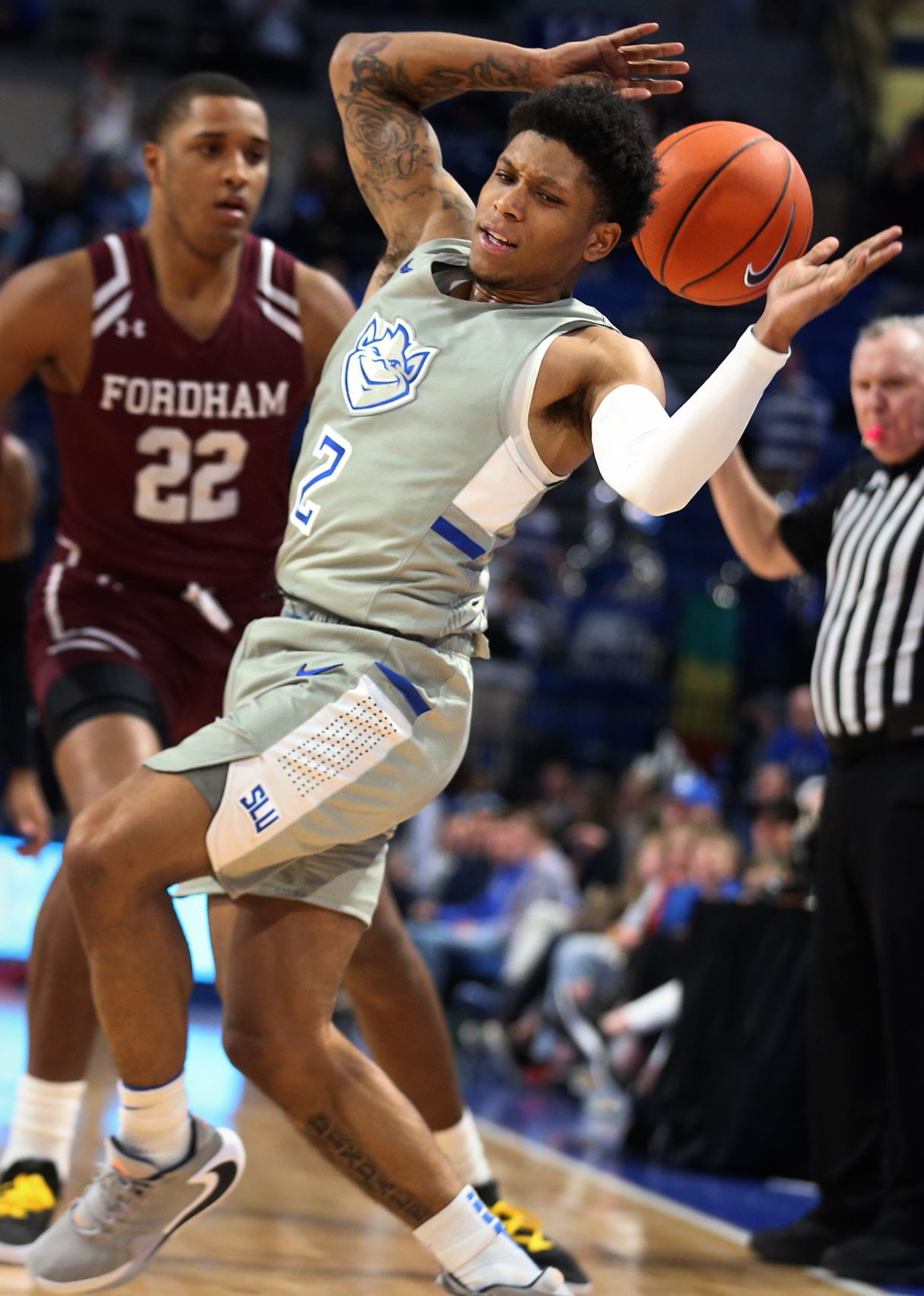 Billikens 55, Fordham 39